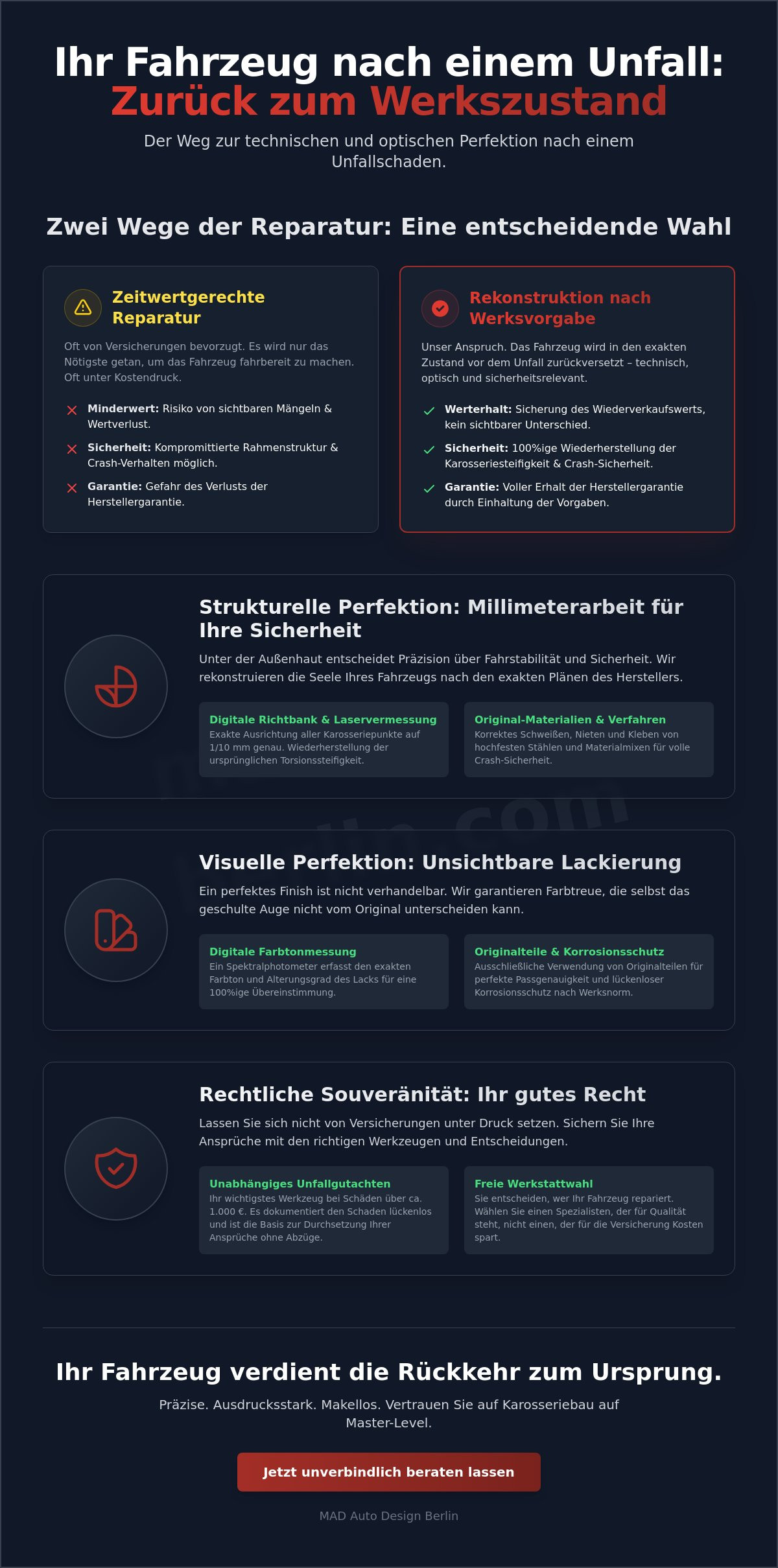 Auto nach Unfall wieder wie neu machen lassen: Der Guide zur perfekten Instandsetzung