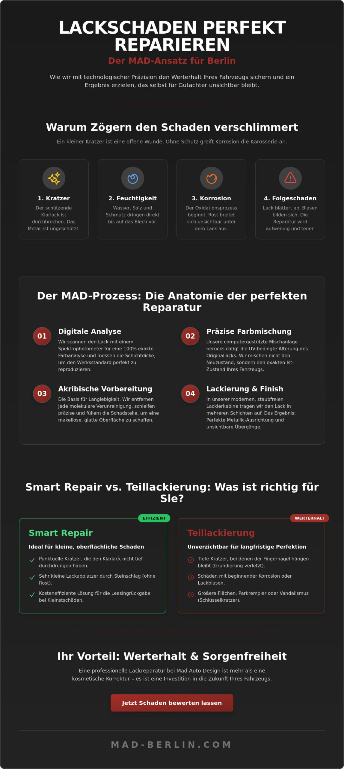 Lackschaden reparieren Berlin: Präzision & Werterhalt 2026